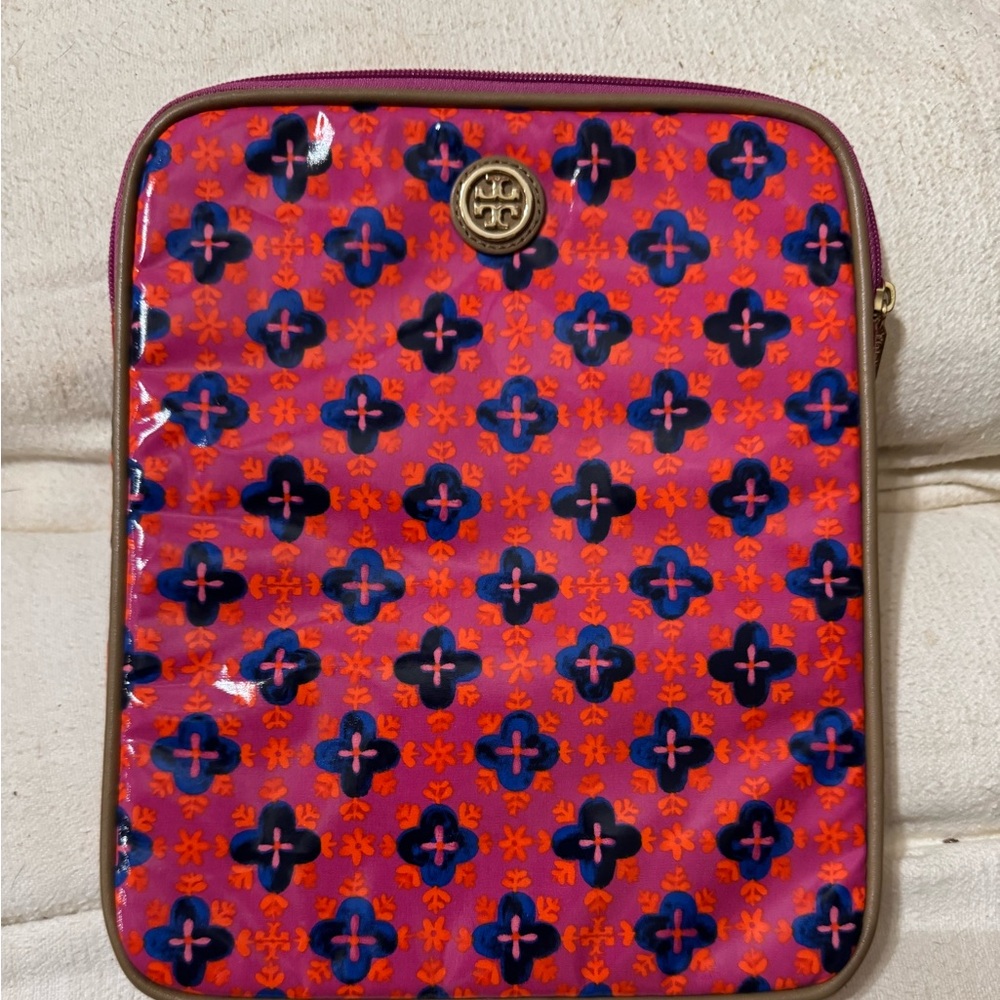 Tory Burch IPad zippered case